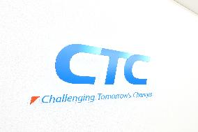 ITOCHU Techno-Solutions Corporation (CTC) signage, logo